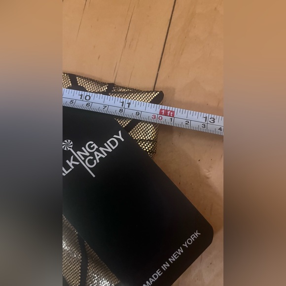 Gold foil printed disco pyramid legging - Picture 3 of 5